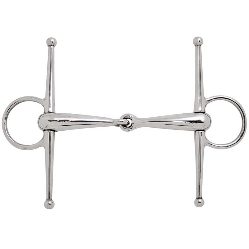 Full cheek eggbutt snaffle
