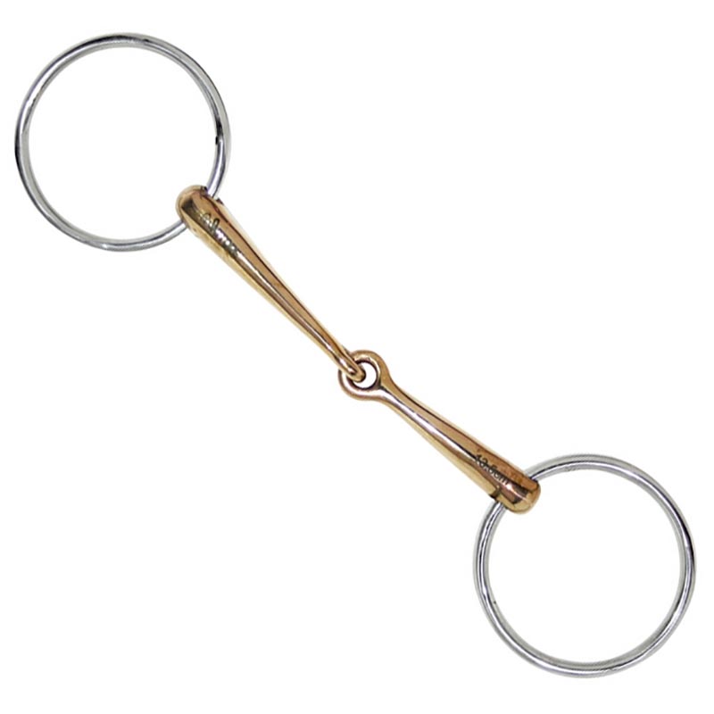 Articulated full steel thread with fine copper mouthpiece