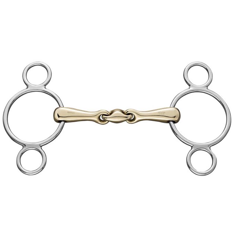 Sprenger snaffle bit sensogan type pessoa with central joint
