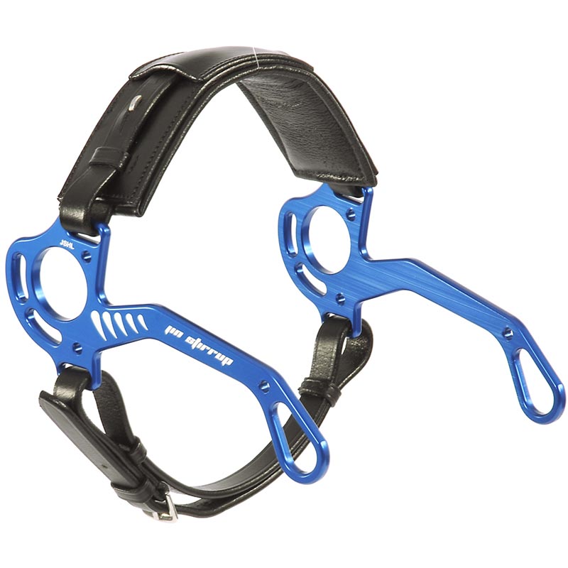 Bit hackamore jin stirrup aluminium short rods