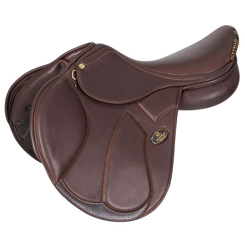 Acavallo jumping saddle with detachable blocks modigliani model