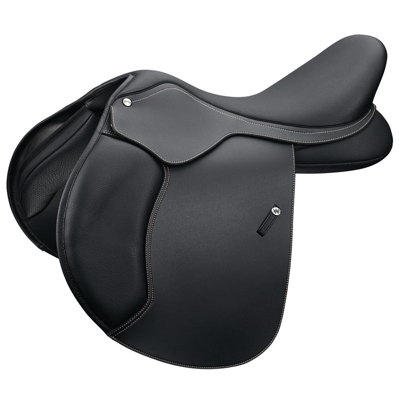 Wintec 500 jump saddle cair fauxleather with interchangeable gullet