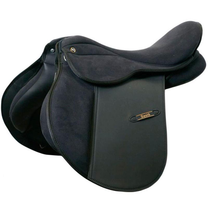 Daslo english synthetic saddle all purpose with changeable gullet system