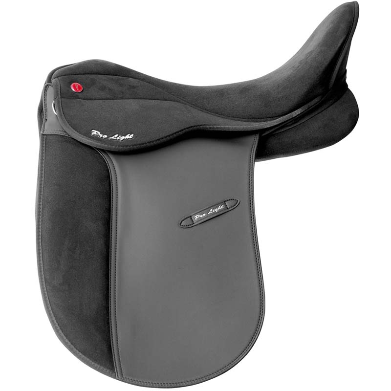Saddle pro-light dressage synthetic leather