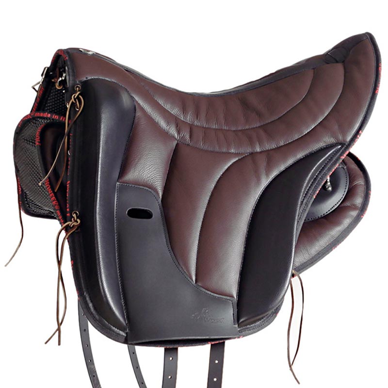 Scafarda pioneer saddle leather and neoprene