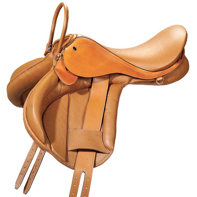 Hippotherapy saddle pioneer leather