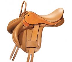 HIPPOTHERAPY SADDLE PIONEER LEATHER - 2829