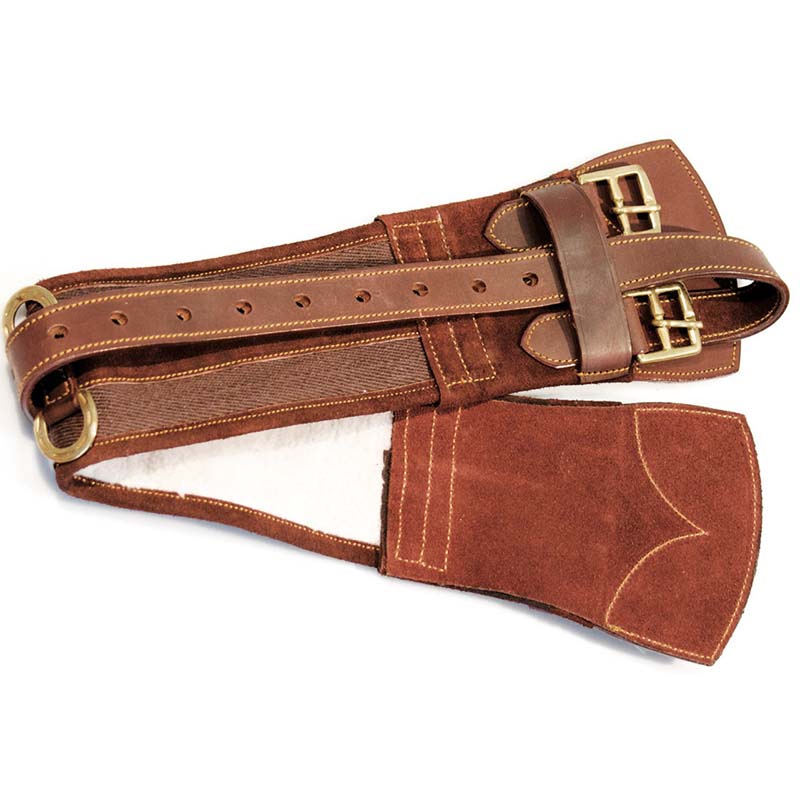 Webbing girth for australian saddle