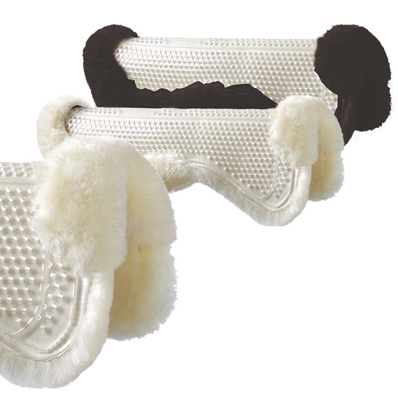 Pad gel and lambskin made with merino wool tattini