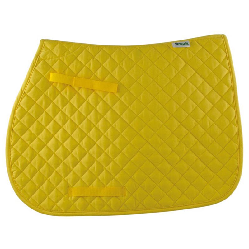 English saddle pad show jumping quilted