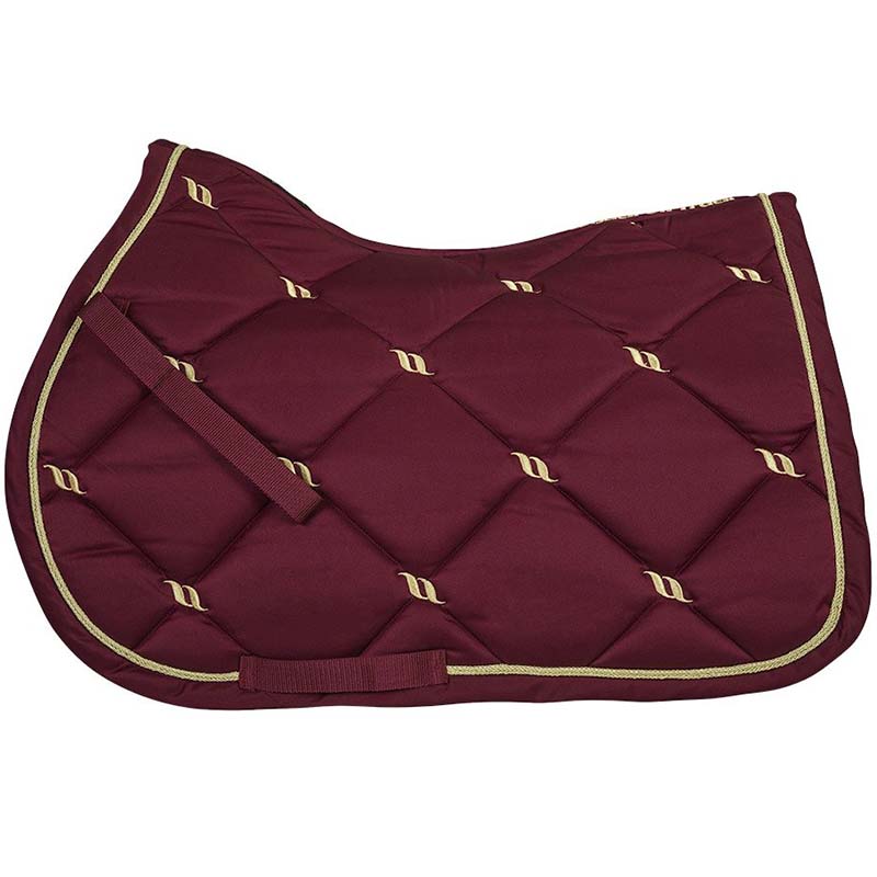 Back on track jumping saddle pad night collection