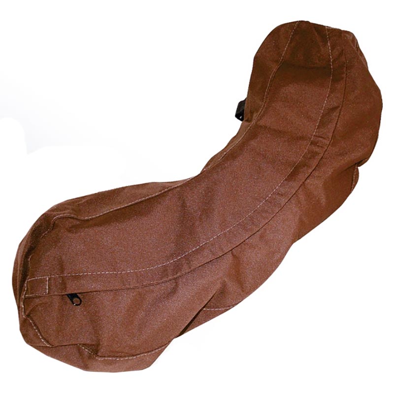 Sausage type back flask