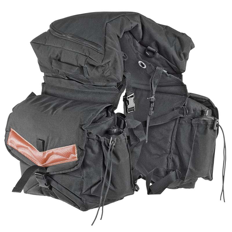 Saddlebag with three pockets padded model great