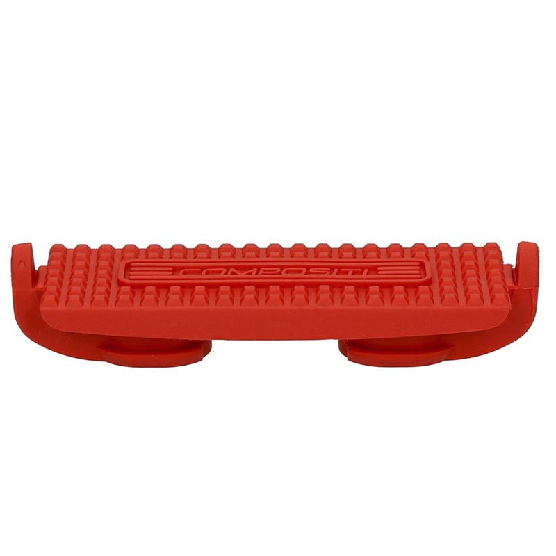 Coloured rubber footrests for polymer stirrups
