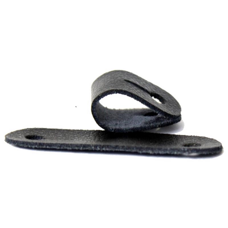 Leather strap for safety stirrups