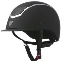 EQUITHEME HELMET WITH INSERTS AND GLITTER PLATE