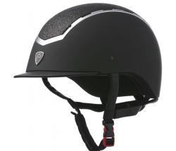 EQUITHEME HELMET WITH INSERTS AND GLITTER PLATE - 3201