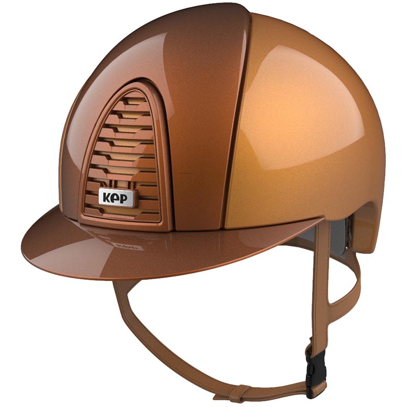 Kep italia helmet model cromo 2.0 metal caramel