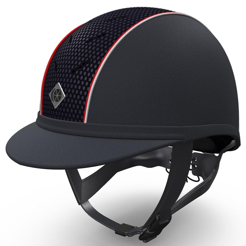 Cap charles owen ayr8 with piping fully customizable