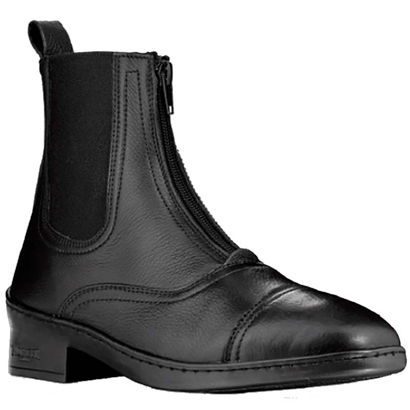 Horse riding boots pioneer leather with zip
