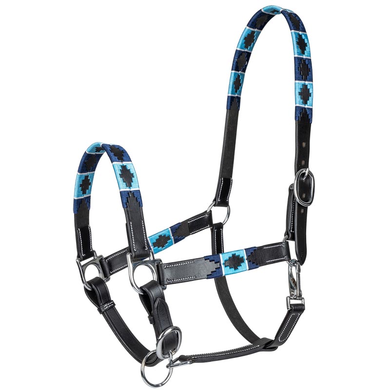 Chukka style halter in leather