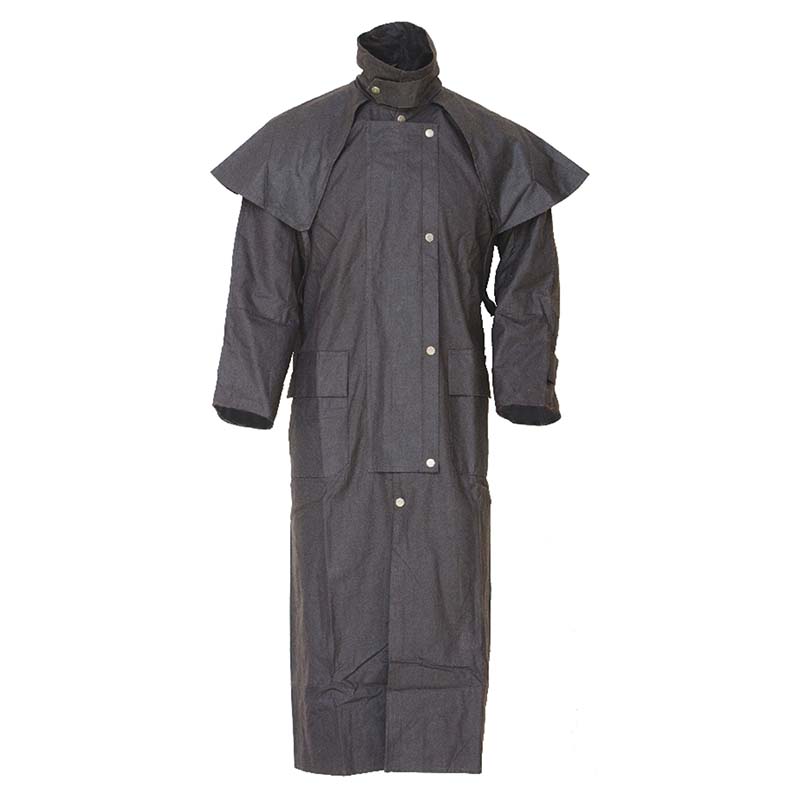 Australian waterproof waxed raincoat
