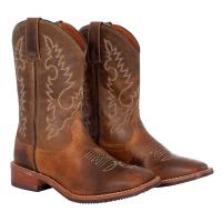 WESTERN BOOTS POOL’S UNISEX WORN LEATHER