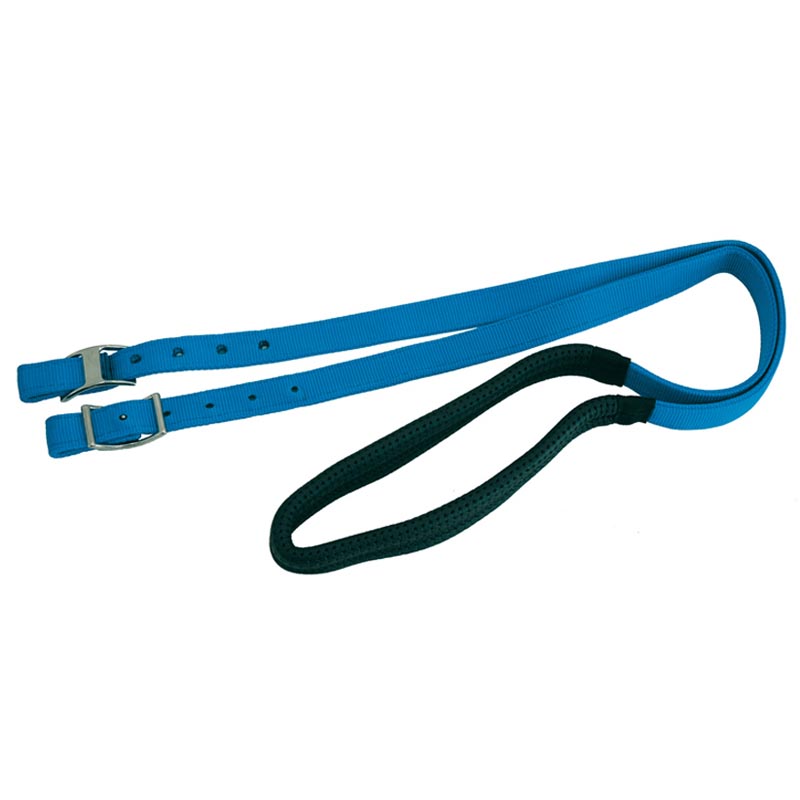 Barrel reins in nylon and rubber mm 25