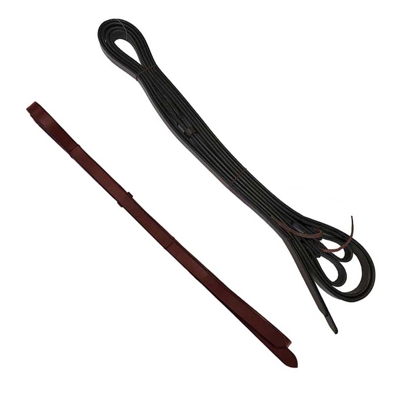 Western leather reins mm 19