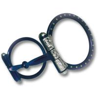 RING SNAFFLE WITH DECORATION AND INSERTS