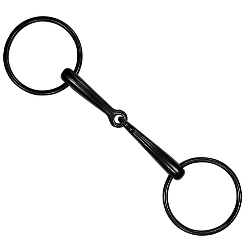 Sweet iron american rings snaffle bit - 4537