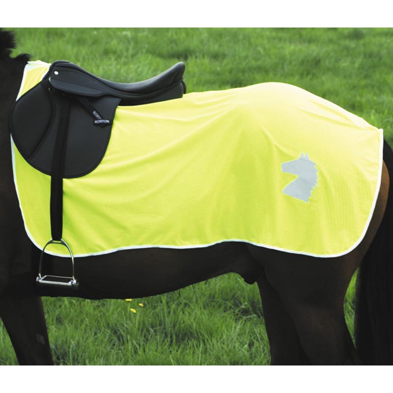 Fluorescent sheet rug