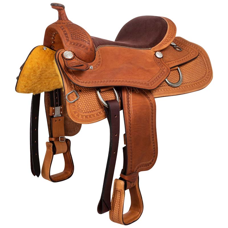 Denver western reining saddle