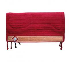 WESTERN SADDLE PAD MADE OF NAVAJO FABRIC AND PURE WOOL - 5075