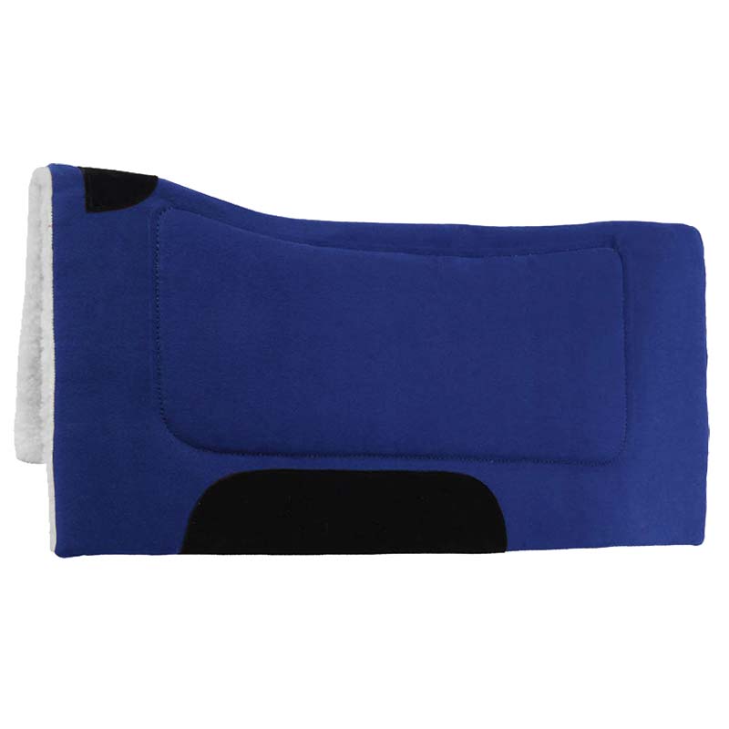 Western saddle pad model canvas with shape withers