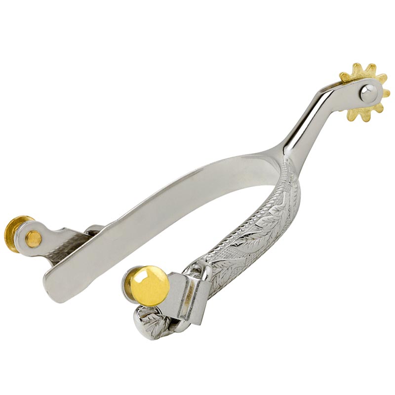 Western roping spurs
