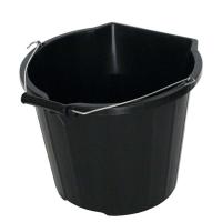 PLASTIC BUCKET 14 liters with handle.