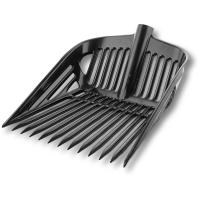MANURE FORK IN ULTRA SHOCK RESISTANT ABS PLASTIC WITH BASKET