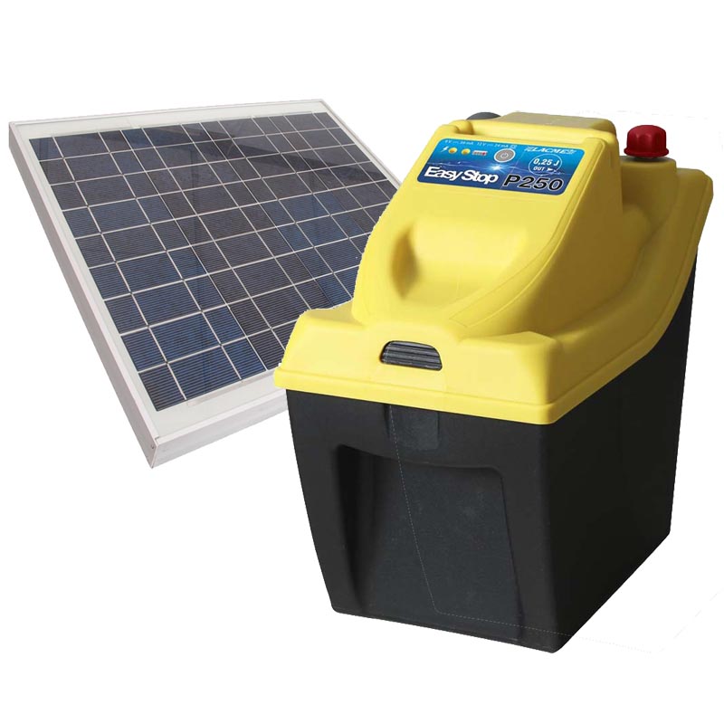 Energizer lacme model easy stop 250 solar with integrated 2w solar panel