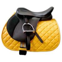 ENGLISH SADDLE IN FAUX LEATHER FULL OF CUSTOMIZABLE ACCESSORIES