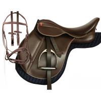 PRO-LIGHT ENGLISH SADDLE WITH CUSTOMIZABLE ACCESSORIES