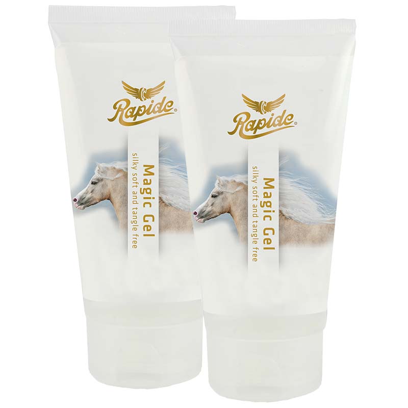 Set 2 pieces art. 0866 magic gel cream for combing mane and tail 