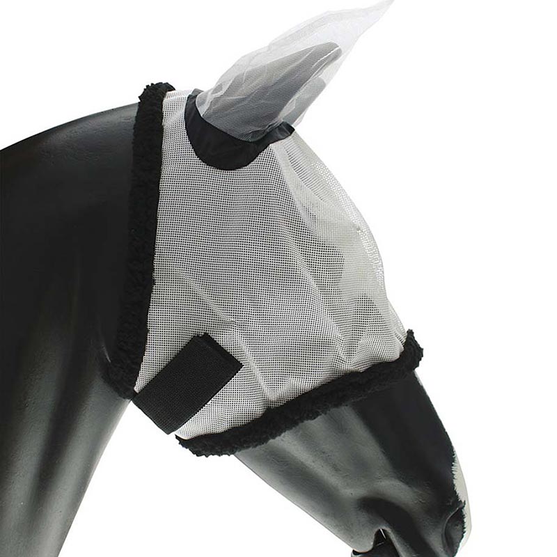 Nylon fly mask with earflaps