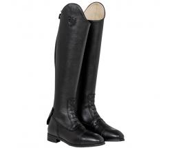 EQUESTRO VENUS RIDING BOOTS IN LEATHER WITH FRONT LACES - 3595