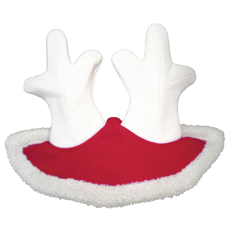 Christmas hood for horse shaped horns of reindeer - 9310