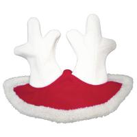 CHRISTMAS HOOD FOR HORSE SHAPED HORNS OF REINDEER