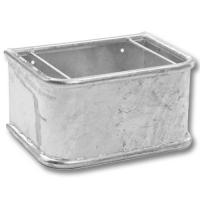 FEEDER WITH GALVANIZED IRON ANTI WASTE BARS 