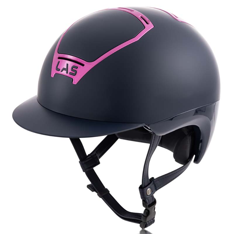 Las riding helmet opera rainbow colored profiles