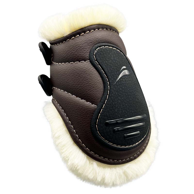 Equick fetlock glam rear velcro fluffy model
