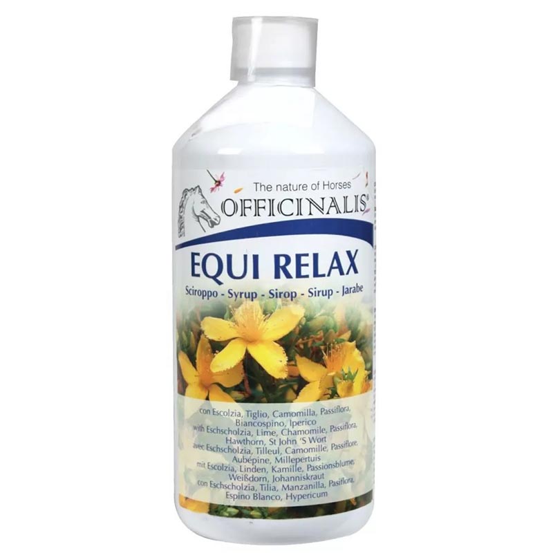 Equirelax officinalis calming and relaxing syrup